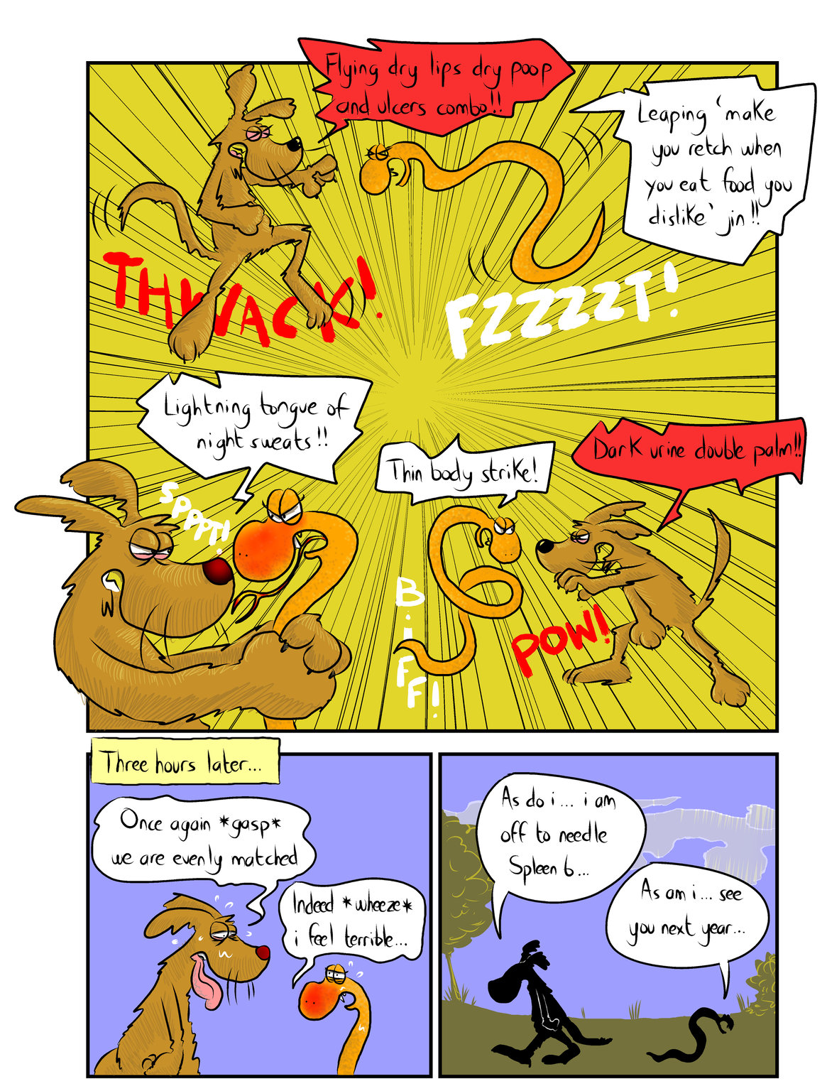 Spencer Hill Chinese Medicine Comic