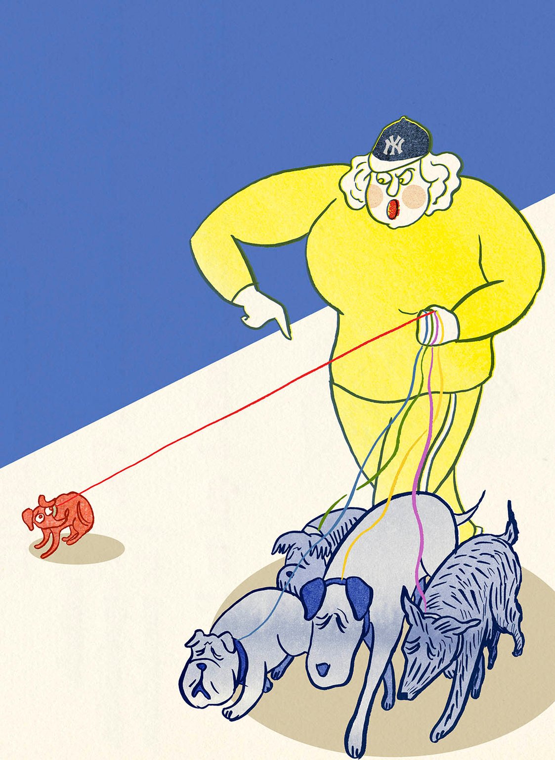 Satoshi Kambayashi Dog Walker by Satoshi Kambayashi