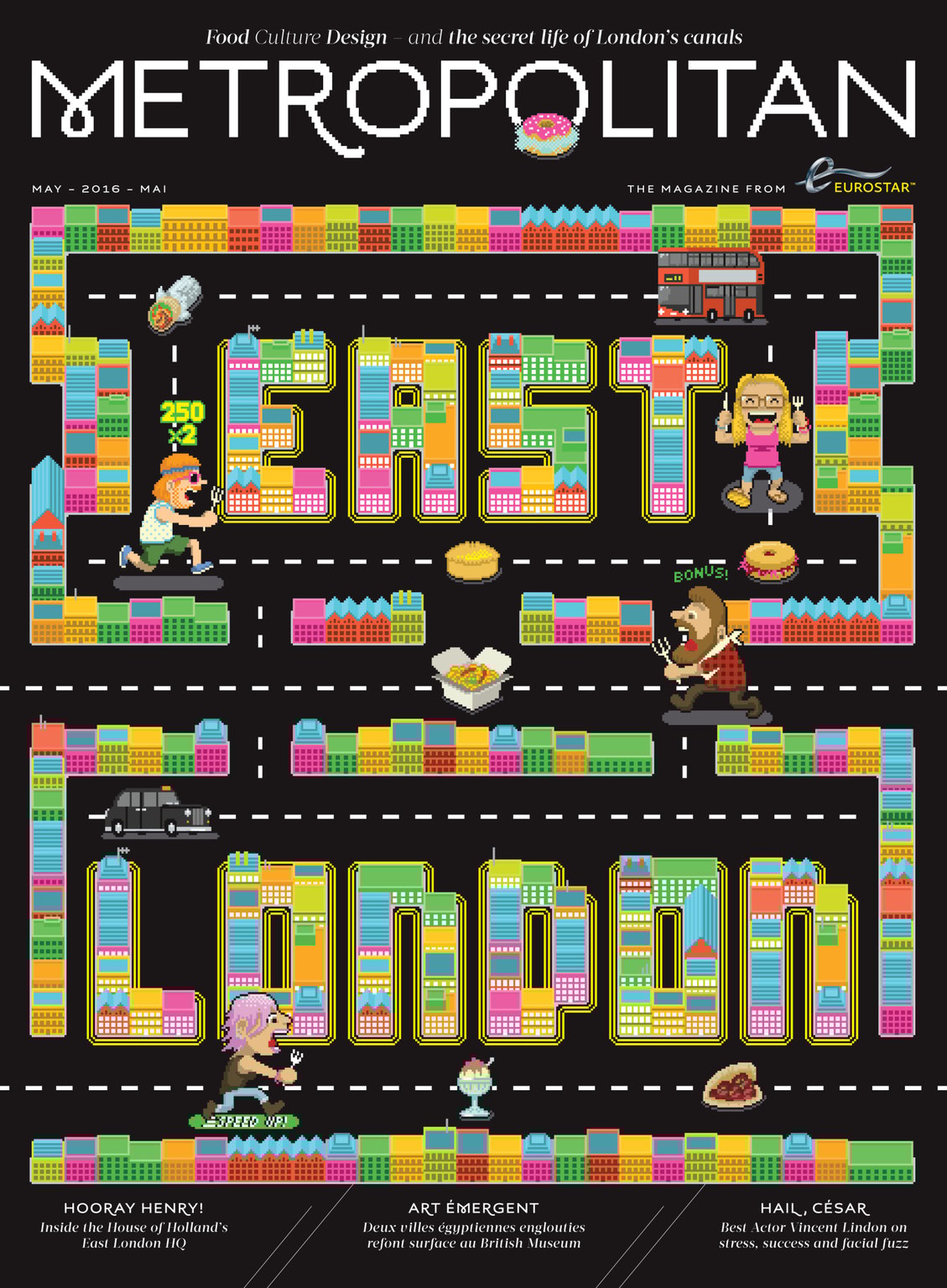 Walter Newton Eurostar Metropolitan Magazine- Cover