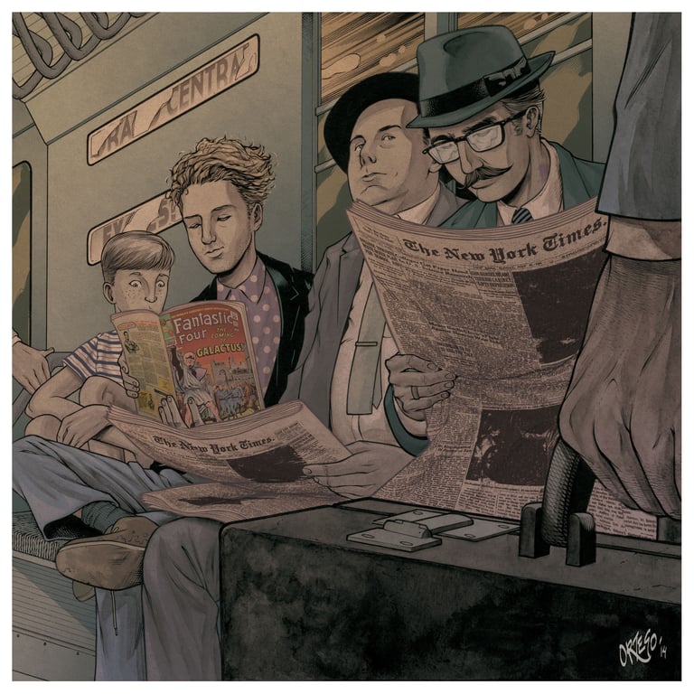 Guillermo Ortego Excelsior: A Tribute to Stan Lee