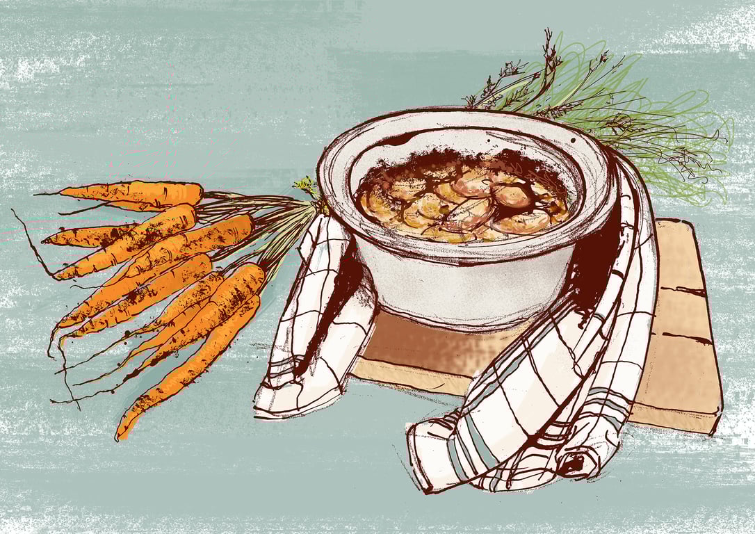 Ailbhe Phelan Gorgeous Carrot Gratin