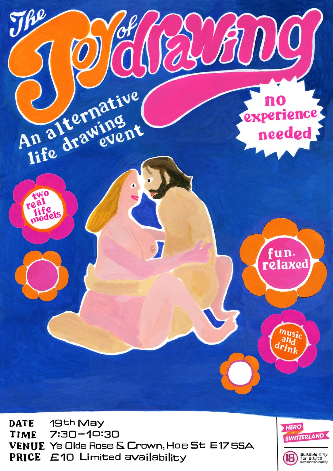 Adam Graff Joy of Drawing // client – Hero of Switzerland