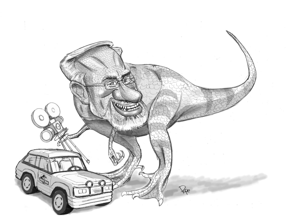 Martin Pope jurassic spielberg
