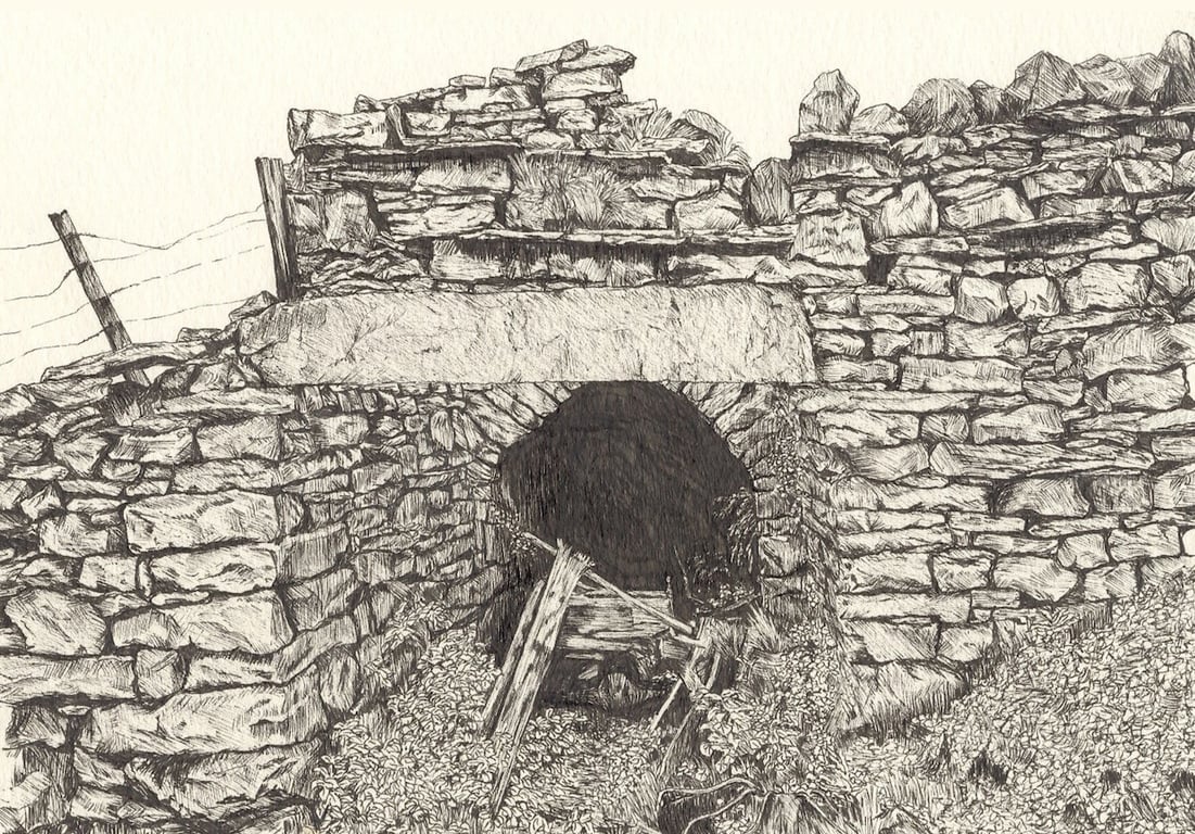Sal McD Lead mine in The Dales