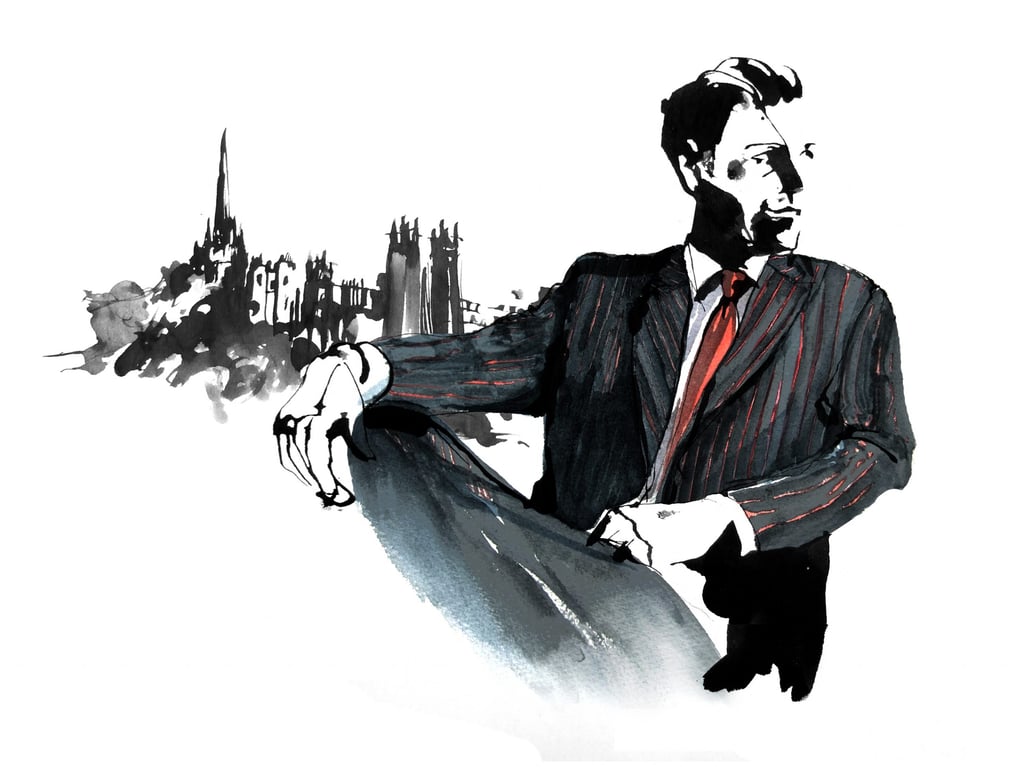 Fabulous Fashion illustration from AOI Members Mens fashion