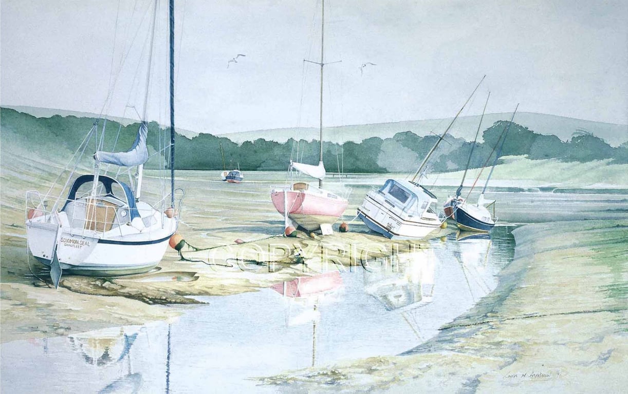 Linda Mary Ashdown Shalfleet Creek, Isle of Wight, England