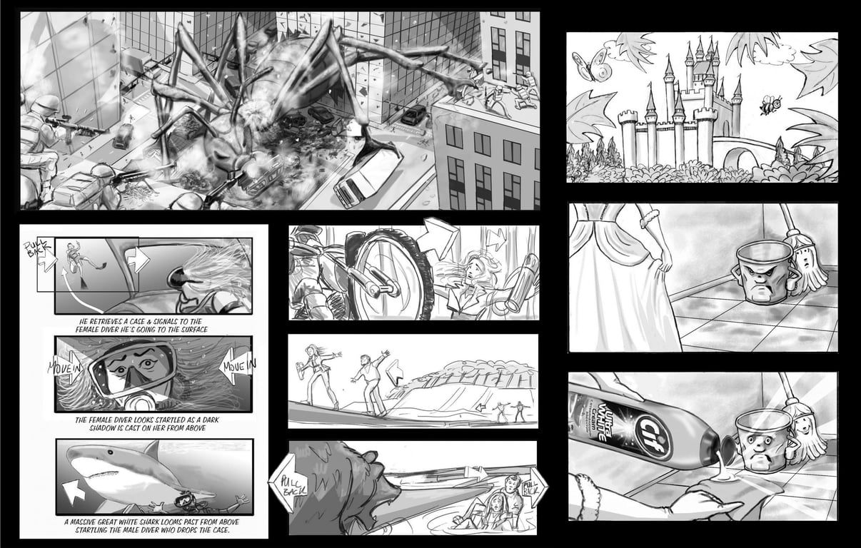 Martin Pope Storyboard