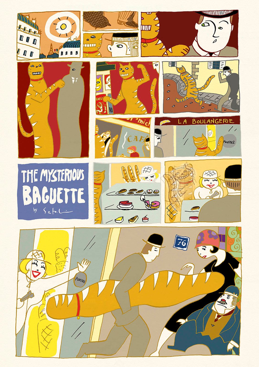Satoshi Kambayashi The Mysterious Baguette by Satoshi Kambayashi
