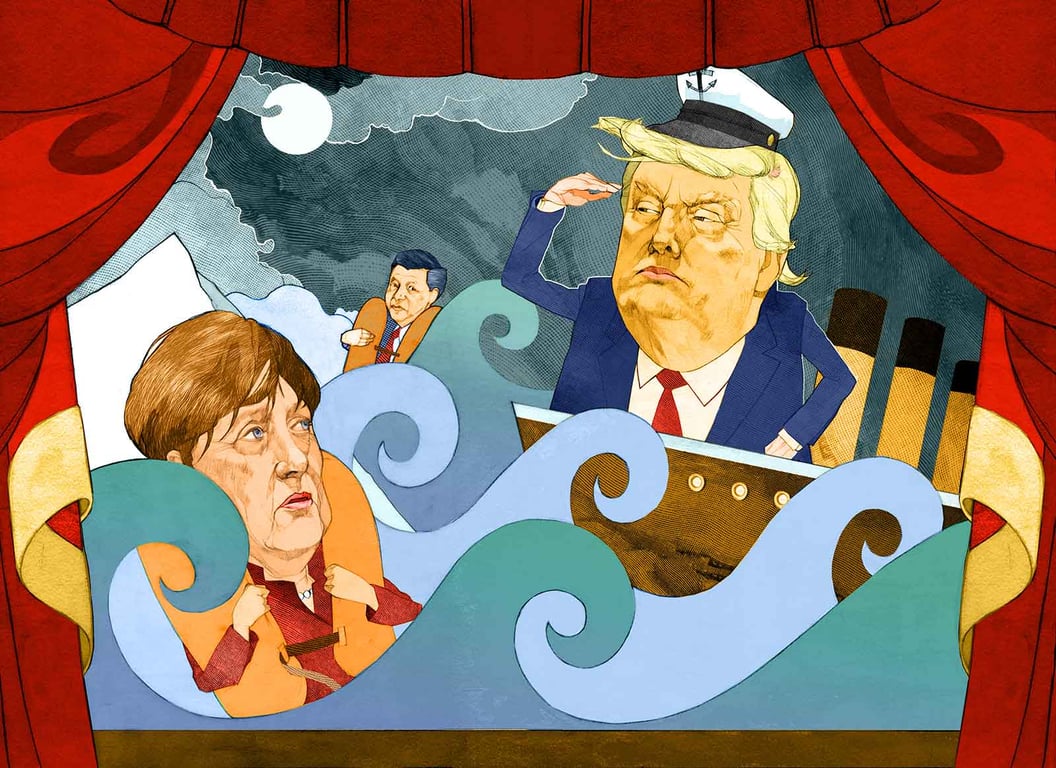 Richard Beacham Trump all at sea