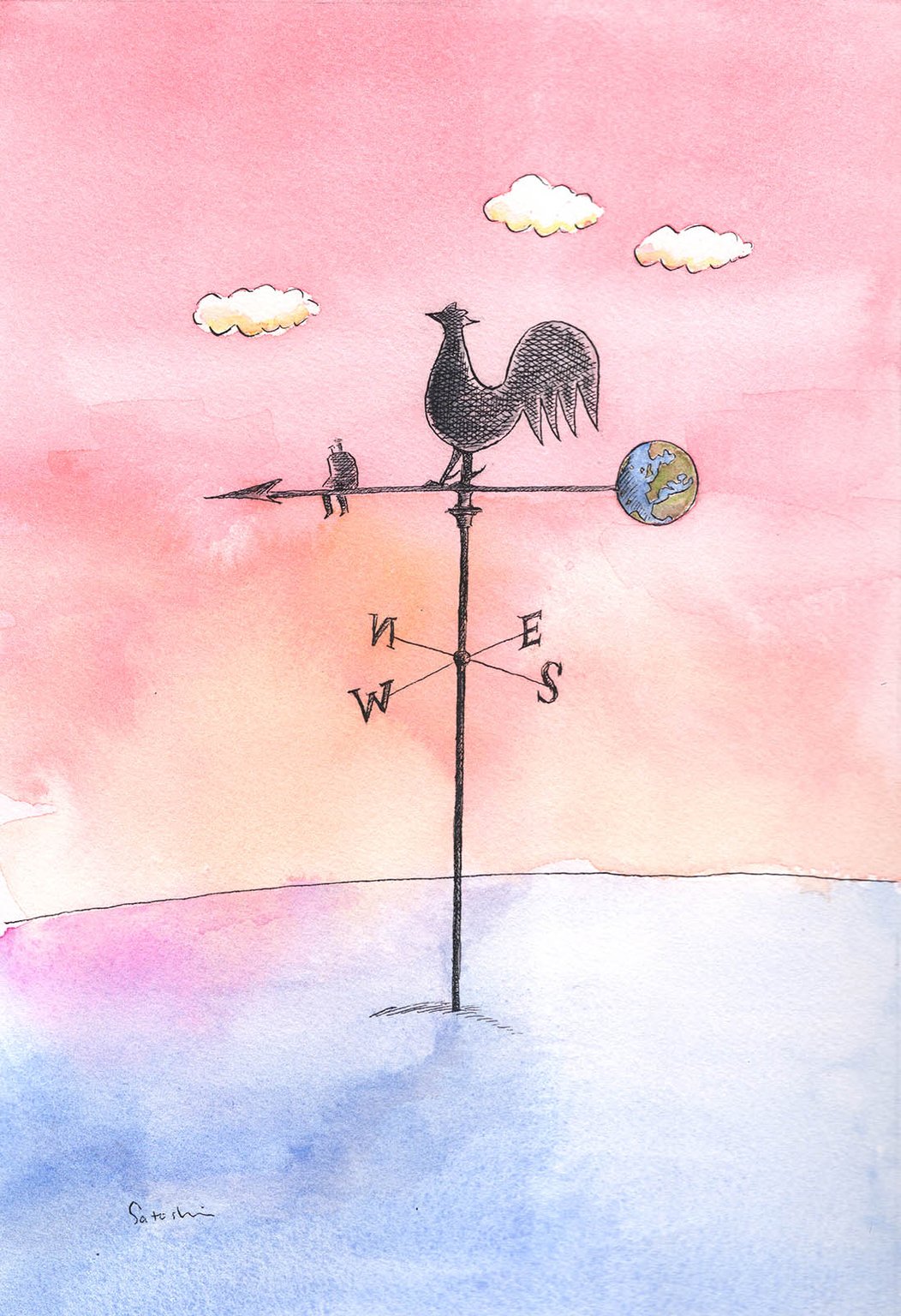 Satoshi Kambayashi Weather Vane by Satoshi Kambayashi