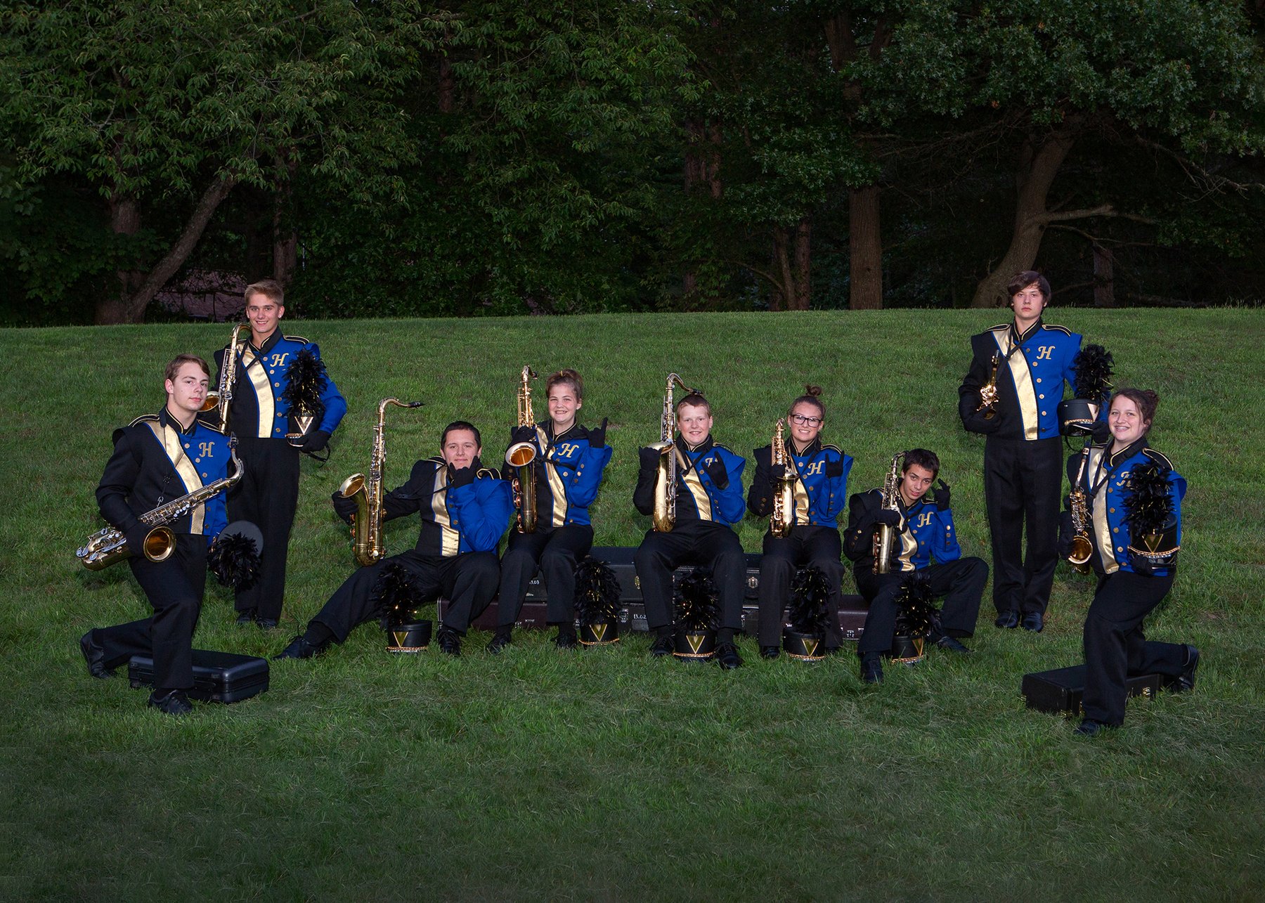 HHS Saxophones 2018