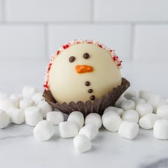 Snowman Hot Chocolate Bomb