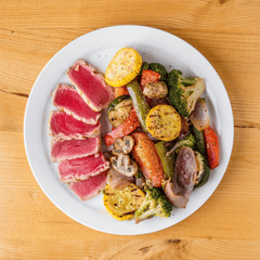 Julie’s Ahi Tuna & Veggies