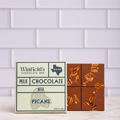 Milk Chocolate Pecan Bar