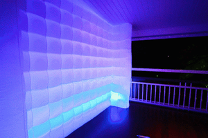 White LED Inflatable Wall product shot