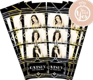 Gatsby photo booth print template