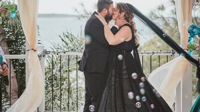 Jayme & Christopher at Sandstone Point Hotel