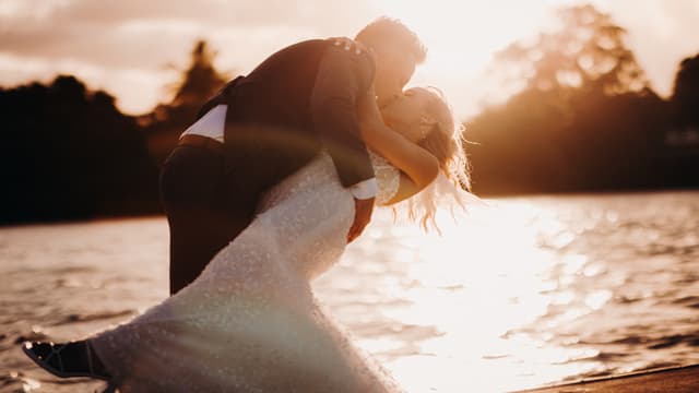 Krystal & Brandon at Sandstone Point Hotel