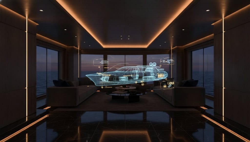 Beyond the Walkthrough: 3D Virtual Tours for Superyacht Sales as Intelligent Sales Platforms