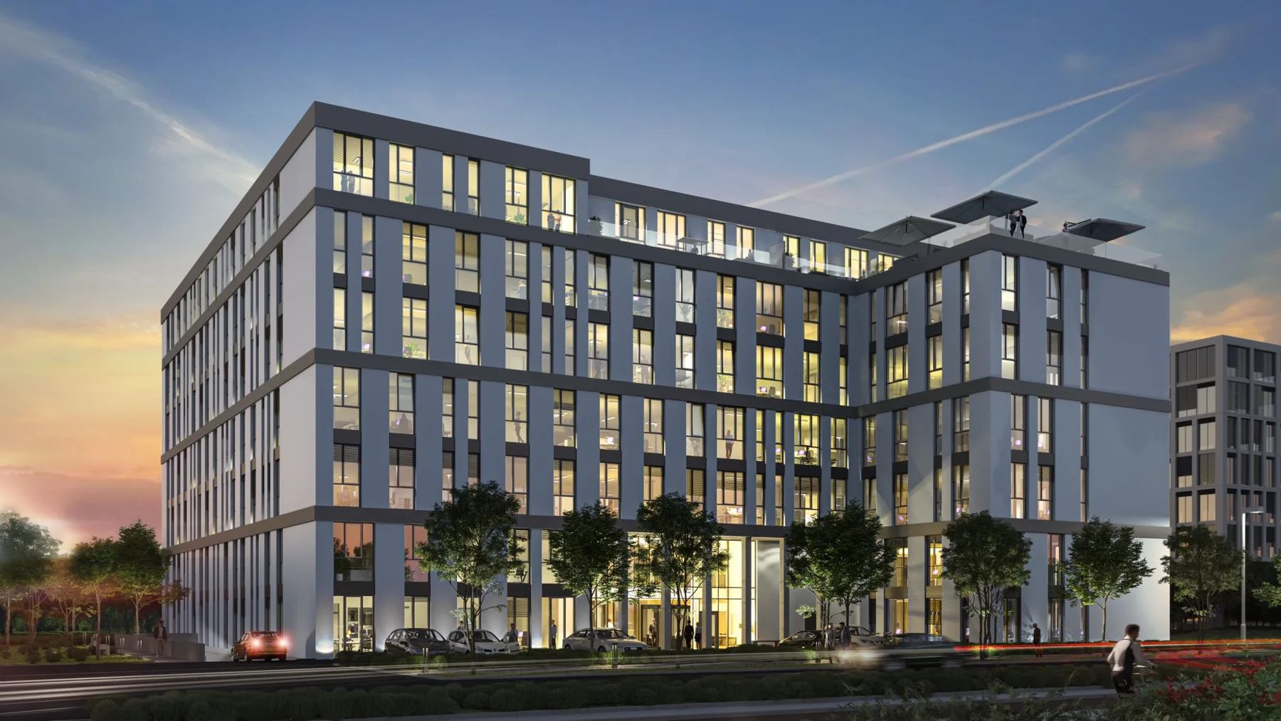UBC Business Collection offices in Berlin Flexgate - 3D Virtual Tour Customer 360INT