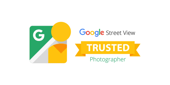 Google Street View Trusted Photographer badge