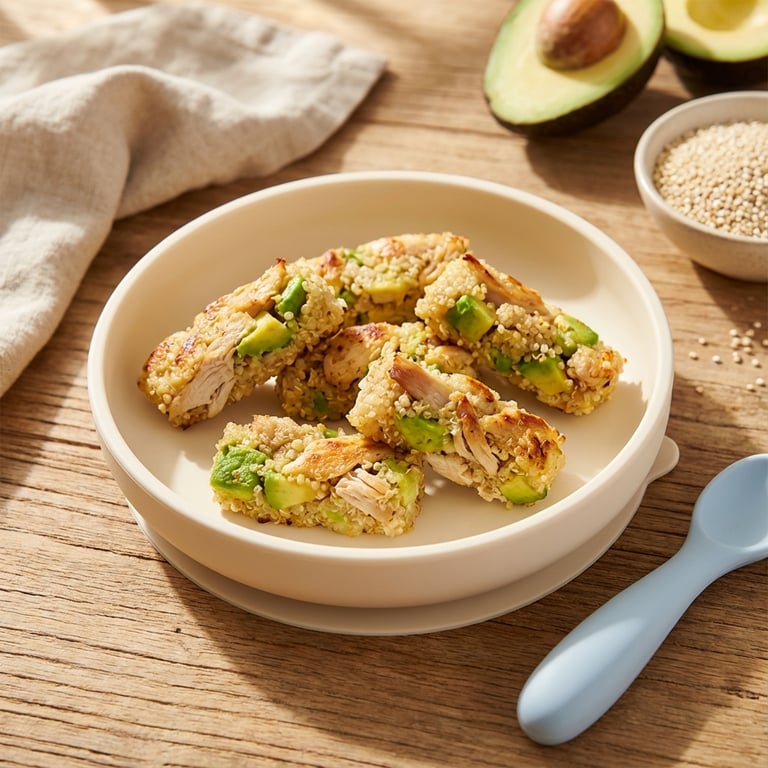 Chicken, Quinoa & Avocado Fingers