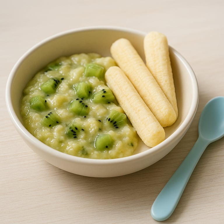 Kiwi-Bananen-Finger-Snack