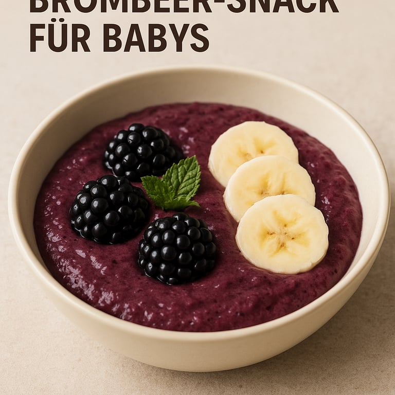 Brombeer-Snack für Babys