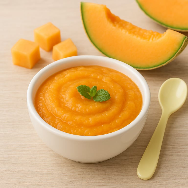 Baby Cantaloupe Puree