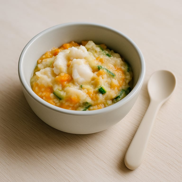 Cod, Sweet Potato and Zucchini Fingers