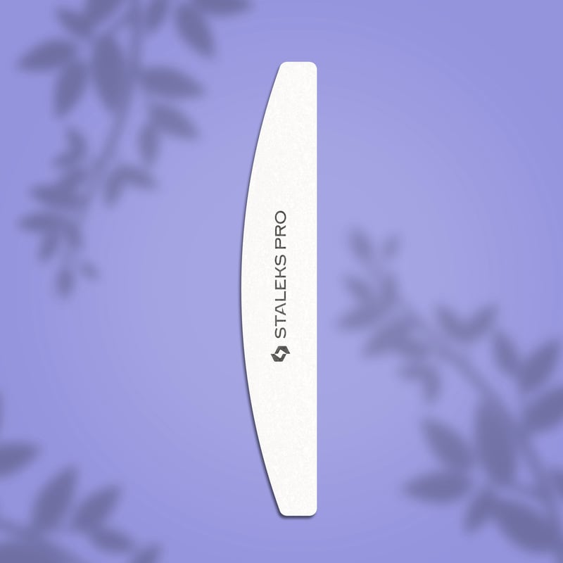 STALEKS EXPERT 41 Баф-шлифовщик полумесяц, 100/180 грит (10 шт)