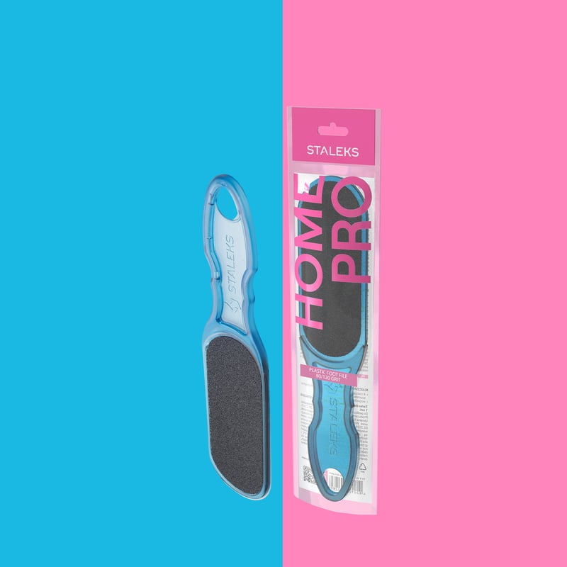 STALEKS HOME PRO 10 TYPE 2 Plastic foot file, 80/120 grit