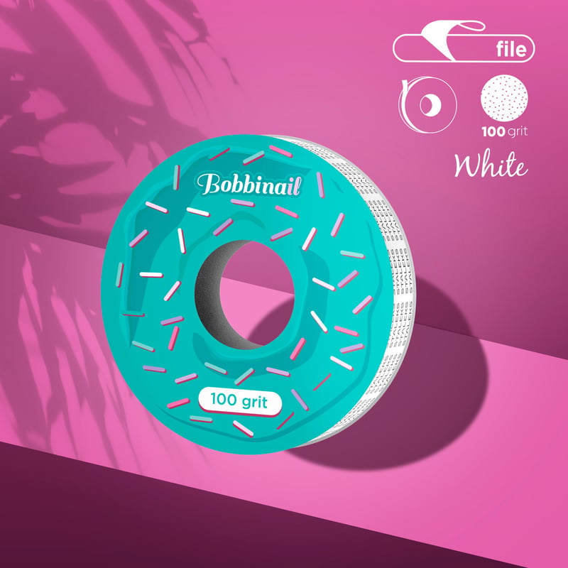 STALEKS EXPERT Donut Запасний блок клейових файлів для прямої пилки, 100 грит