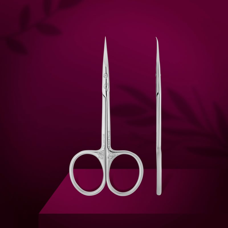 STALEKS EXCLUSIVE 23 TYPE 1 Tijeras profesionales para cutículas con gancho