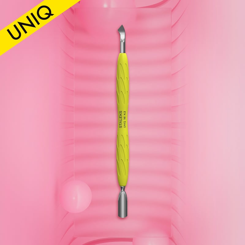 STALEKS UNIQ 10 TYPE 4.2 Gummy Пушер округлий вузький та лопать відігнута