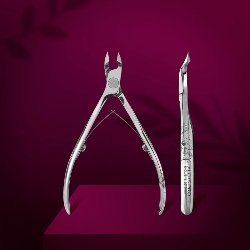 STALEKS EXCLUSIVE 20 Alicates profesionales para la piel, 5 mm