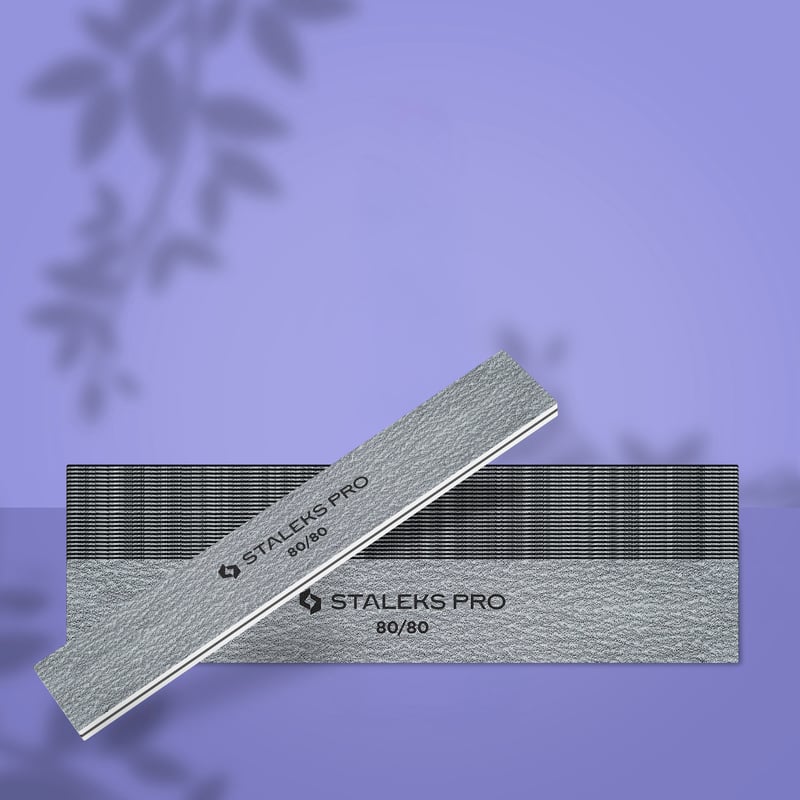 STALEKS PRO Lima mineral recta ancha, granularidad (grit) 80/80 (25 uds.)