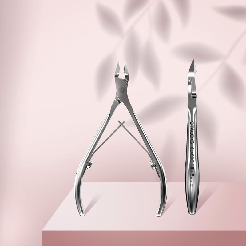 STALEKS CLASSIC 10 Cuticle nippers, 8 mm