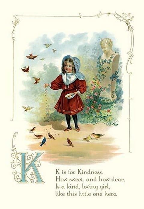 K is for Kindness - Art Print