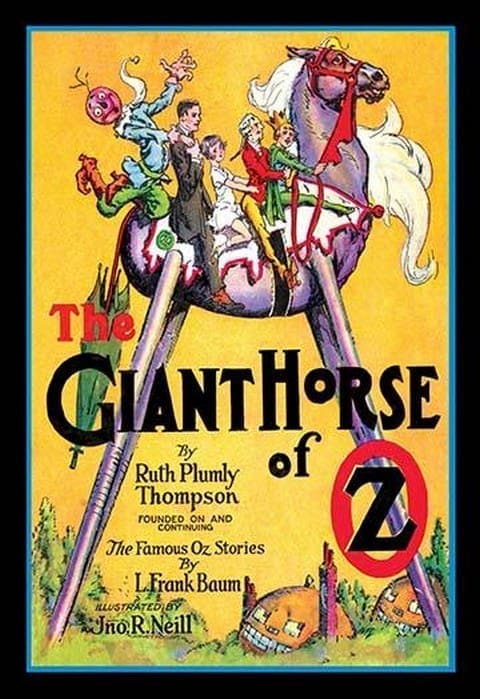 The Giant Horse of Oz by John R. Neill - Art Print