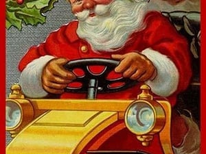Glad Christmas Greetings - Art Print