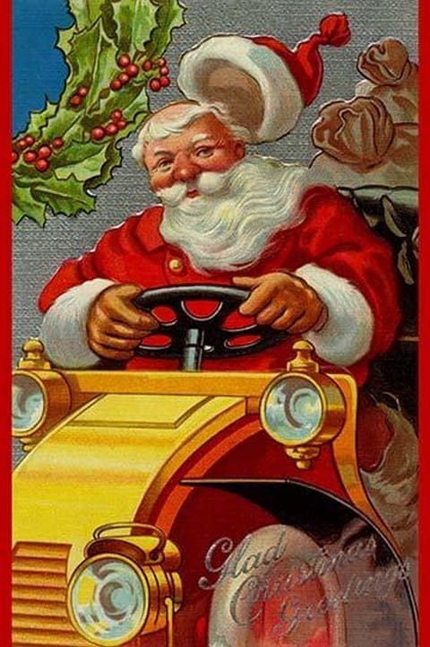 Glad Christmas Greetings - Art Print