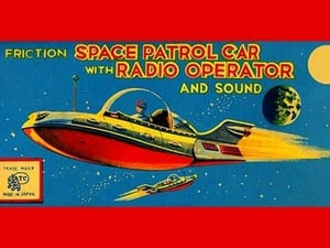 Space Patrol Car with Radio Operator - Art Print