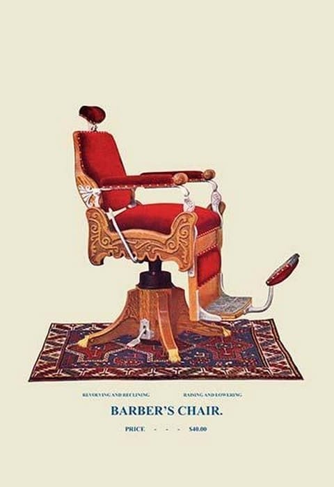 Barber's Chair #78 - Art Print