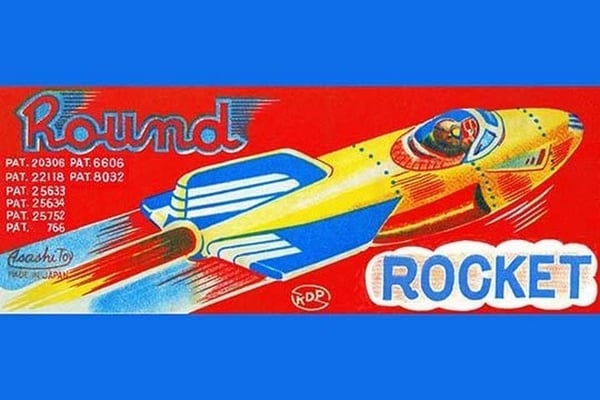 Round Rocket - Art Print
