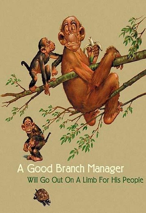 Branch Manager by Wilbur Pierce - Art Print