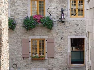 A Street of Old Quebec by Jason Pierce - Art Print