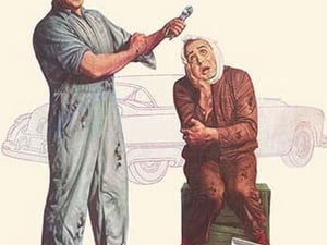 Car Doctor by Bradley - Art Print