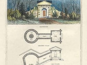 An Ice House by Richard Brown - Art Print