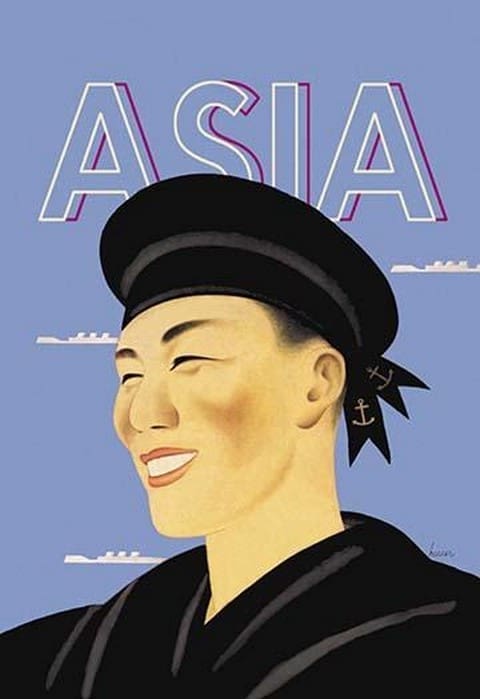 Japanese Sailor by Frank McIntosh #2 - Art Print